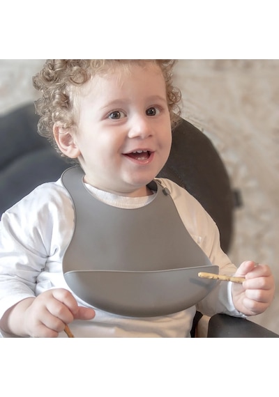 Babyjem Silikon Beslenme Seti Ekru