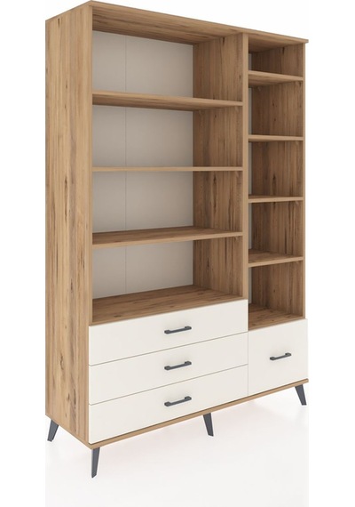 Hyperion Dolap 9 Raflı 4 Çekmeceli 132x44x195 Çam-çam/aytaşı Çam Hyperion Dolap 9 Raflı 4 Çekmeceli 132x44x195 Çam-çam/aytaşı Çam