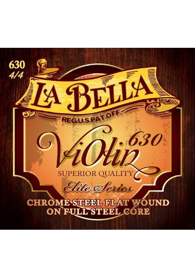 La Bella Strings 630-4/4 Orchestra Keman Teli Seti Profesyonel Orkestra Sanatçıları İçin İdeal Dengeli Tansiyon Sıcak Ve Derin Ton