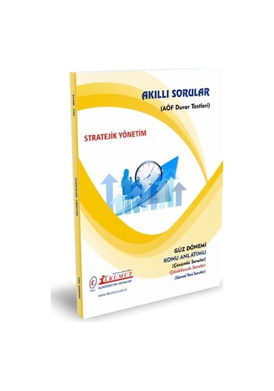 İlkumut Yayınları - Stratejik Yönetim - Konu Anlatımlı - Çözümlü Sorular