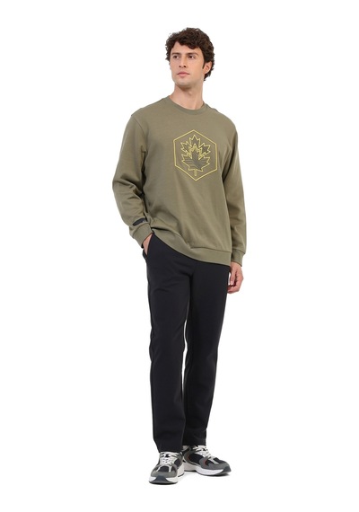 Lumberjack Ml Arman 16nat26-4 6pr Erkek Sweatshirt Haki