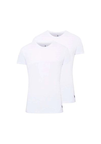 U.s. Polo Assn. Erkek 2'li Yuvarlak Yaka Atlet 001