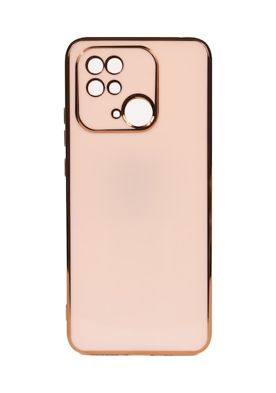 Zore Redmi 10c Kılıf Ogaa Bark Kapak - Rose Gold