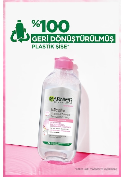 Garnier Micellar Hassas Ciltler Kusursuz Makyaj Temizleme Suyu 400 ML