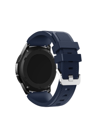 Samsung Uyumlu Gear S3 Kordon Frontier & Classic Silikon Kayış