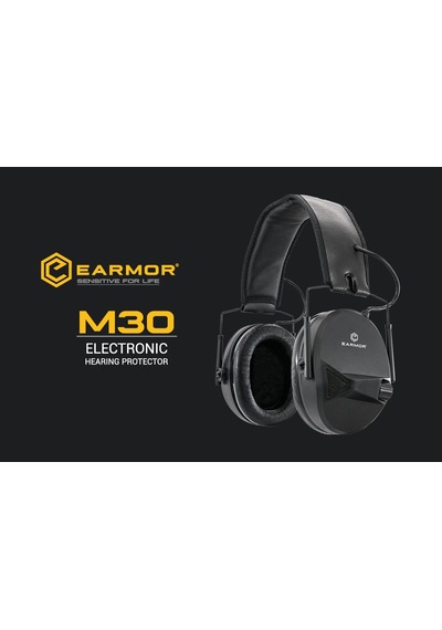Opsmen Earmor Elektronik Atış Kulaklığı M30 Siyah