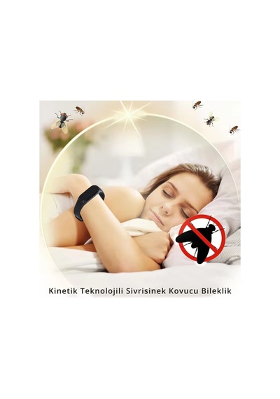 Elektronik Sivrisinek Kovucu Bileklik Unisex Outdoor Kamp Balıkçılık Gece Kullanımı Taşına