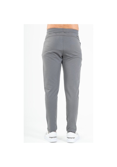Maraton Sportswear Regular Erkek Dar Paça Basic Antrasit Melanj Eşofman Altı 21602-antrasit Melanj Antrasit Melanj