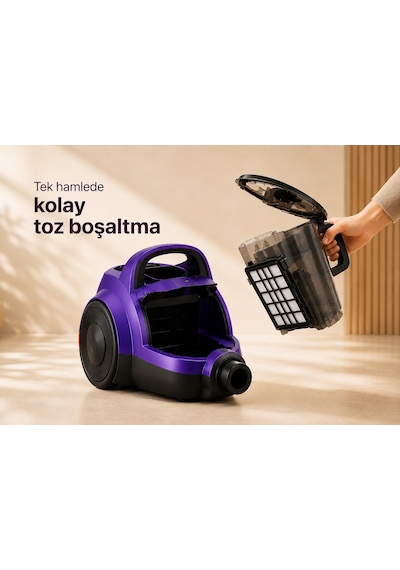 Grundig VCC 7870 750 W Toz Torbasız Elektrikli Süpürge