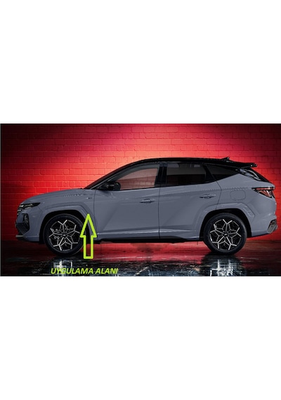 Hyundai N Line Performance Çamurluk Yanı Damla Desen Logo Arma Se