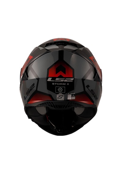 Ls2 Storm 2 Kronos Kapalı Kask Kırmızı