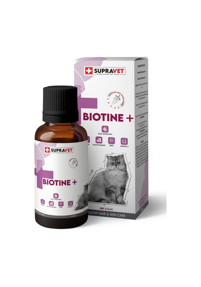 Biotine Kediler İçin Tüy Sağlığı Multi Vitamin Damlası 100 Ml