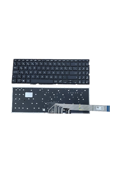 Asus İle Uyumlu Vivobook 15 X571gt-bq103a14, 15 X571gt-bq103a15 Notebook Klavye Siyah Tr