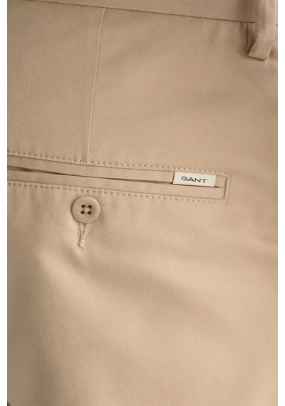Gant Erkek Bej Pantolon Slim Fit Bej