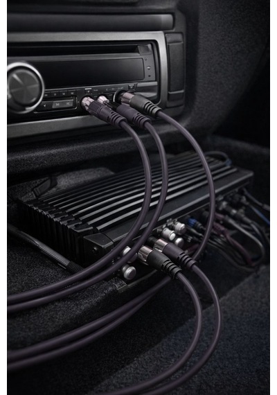 Rca Ses Kablosu 2 Erkek Uçlu Audio Kablo Amfi Teyp Bağlantı Kahverengi