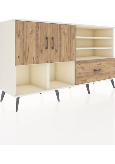 Kronos Konsol 7 Raflı Tek Çekmeceli 2 Kapaklı 176x59x99 Aytaşı-ça Aytaşı-çam Kronos Konsol 7 Raflı Tek Çekmeceli 2 Kapaklı 176x59x99 Aytaşı-ça Aytaşı-çam