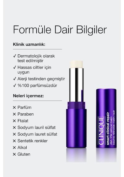 Smart Clinical Repair Çizgi Ve   Gündüz+gece %1 Retinoid Balm 3g Hyalüronik Asit
