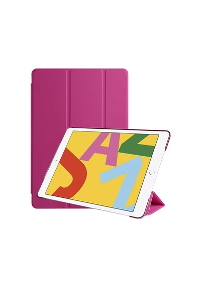 Apple iPad Uyumlu 10.2" 8.nesil Fuchsia Smart Cover Standlı 1-1 Kılıf Kapaklı Kılıf