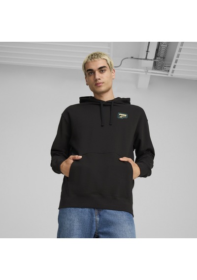 Puma Downtown Graphic Hoodie Siyah Erkek Sweatshirt