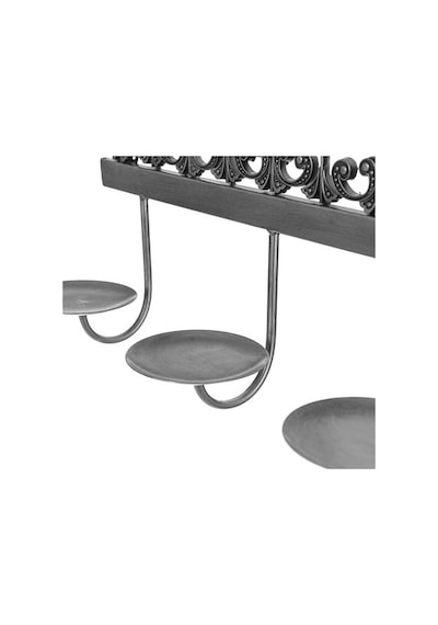 Vitale Raw Taşlı Metal Mumluk 5X30 CM Ak.Ga0001