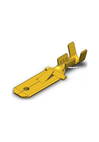 Mesa Uzun Erkek Fiş kablo Ucu- 6.3 MM SF1EU 100 Adet