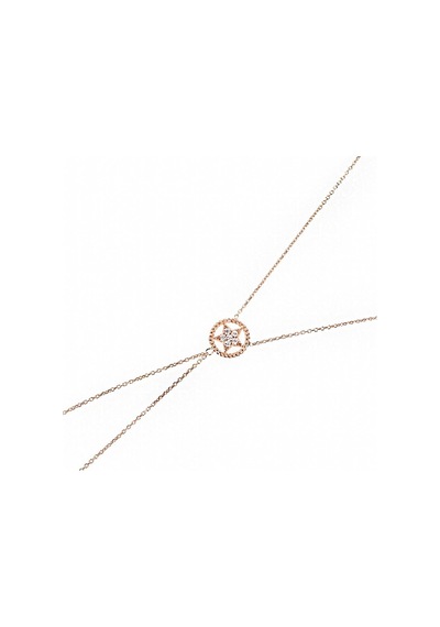 Masaliko Yıldız Gümüş Şahmaran Sb1268, 925 Ayar Gümüş - Rosegold Altın