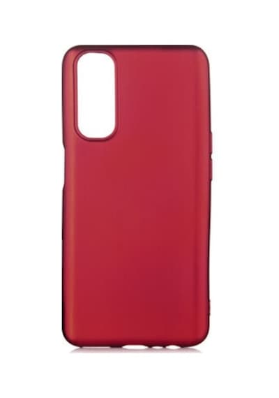Realme 7 Kılıf Esnek Premier Silikon Kapak Bordo