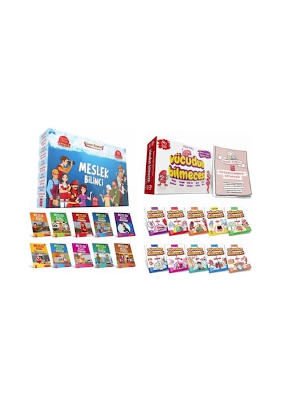 Vücudun Bilmecesi (10 Kitap ) Ve Meslek Bilinci (10 Kitap) 2 Hikaye Set