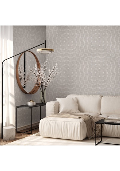 Adawall Omega 23201-3 Kendinden Desenli Düz Sade Duvar Kağıdı