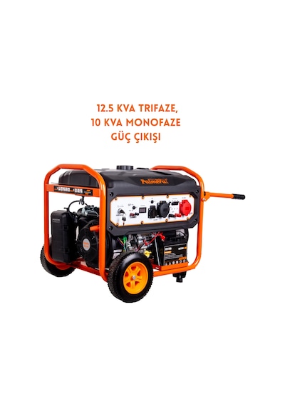 Palmera PA13000JMD 12.5Kva Benzinli Monofaze Trifaze Dual Jeneratör