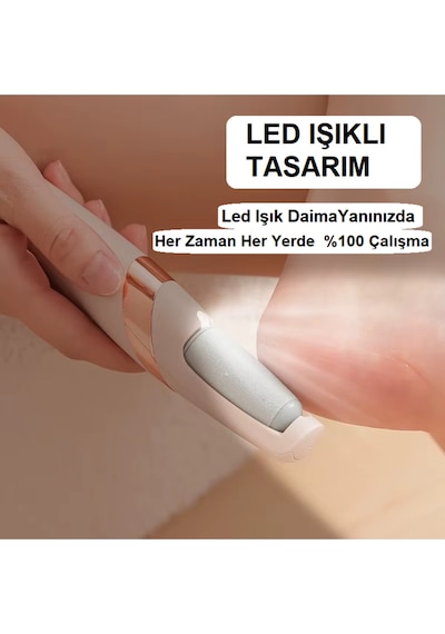 Şarjlı Ayak Törpüsü Pedikür Ve Ayak Bakım Aleti Ayak Tabanı Bakım Törpüsü Topuk Nasır Temizleme