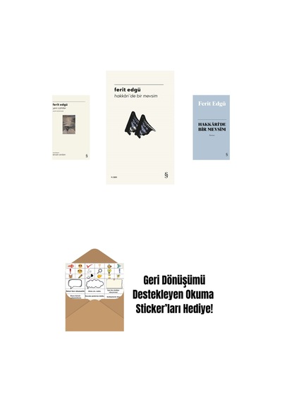 Yeni Cahiller + Hakkâri'de Bir Mevsim + Hakkâri'de Bir Mevsim Bez Ciltli + Okuma Sticker'ları