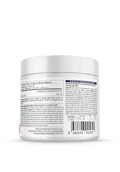 Protein Ocean Creatine Raspberry Pıneapple Aromalı 120 G