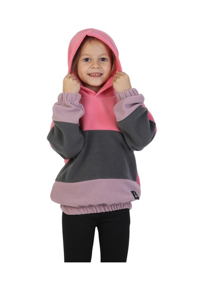 Erdem Kıds Kız Çocuk Sweatshirt-kazak Kapüşonlu Beli Lastikli Çok Renkli Kışlık Polar Sweat Pembe-antrasit-lila Pembe-antrasit-lila Erdem Kıds Kız Çocuk Sweatshirt-kazak Kapüşonlu Beli Lastikli Çok Renkli Kışlık Polar Sweat Pembe-antrasit-lila Pembe-antrasit-lila