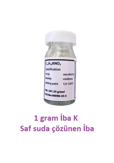 Iba K ( Indol Bütirik Asit ) Ağaç Çelik Köklendirme Hormon 1 Gr