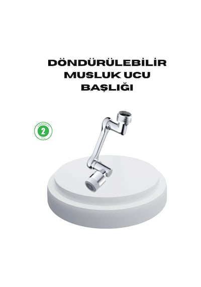 Dönebilir Musluk Başlığı Lavabo Temizliği Ve El-yüz Yıkamada Maksimum Rahatlık Standart