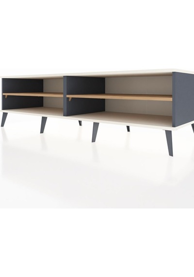 Kronos Tv Ünitesi 2 Raflı 176x59x51 Antrasit-aytaşı/çam Aytası/atlas Çam Kronos Tv Ünitesi 2 Raflı 176x59x51 Antrasit-aytaşı/çam Aytası/atlas Çam