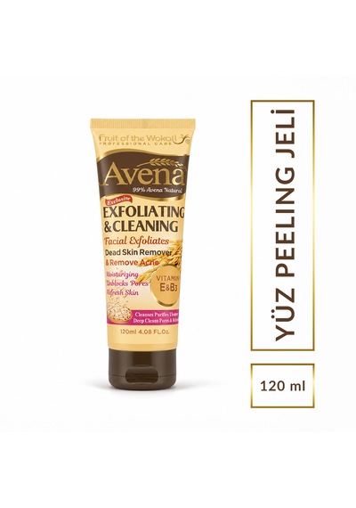 Yulaf Özlü Aydınlatıcı Yüz Peeling Jeli Gözenek Arındırıcı & Canlandırıcı Jel Peeling