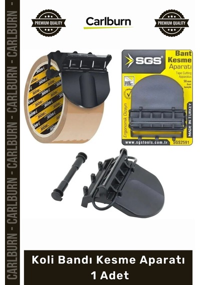 Özel Üretim Ergonomik Metal Endüstriyel Pratik Hızlı Paketleme Koli Bandı Kesme Aparatı 1 Adet Çok Renkli