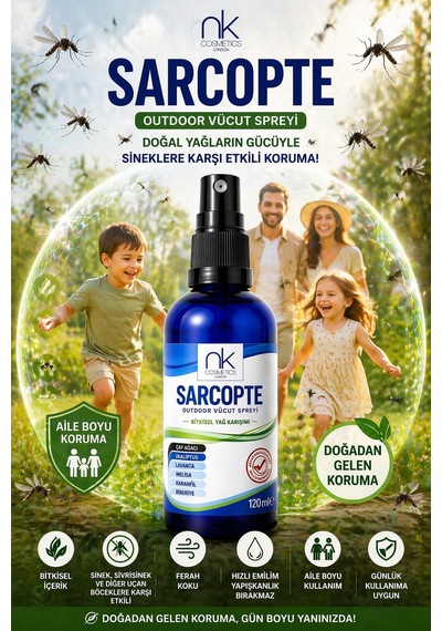 Doğal Sinek Kovucu Sprey 100 Ml Bitkisel Yağ Bazlı