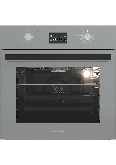 Termikel BO O6555C A + BH P6194C A Gri Ankastre Set