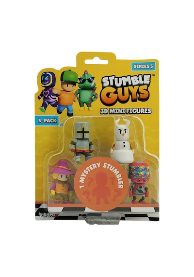 Stumble Guys Üç Boyutlu Beş Parça Mini Figür Set 2