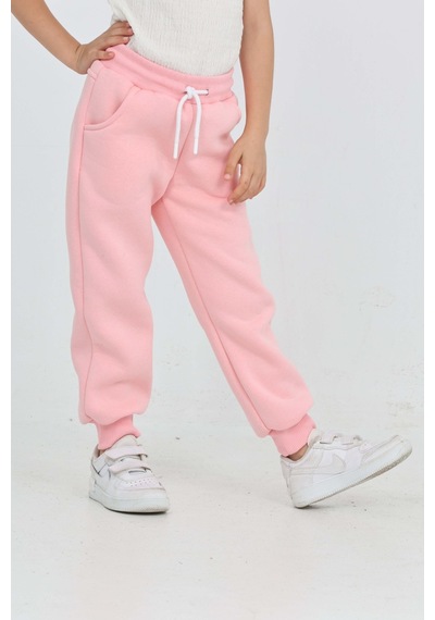 Toontoy Kız Çocuk Fiyonk Nakışlı Eşofman Alt Pembe Toontoy Kız Çocuk Fiyonk Nakışlı Eşofman Alt Pembe