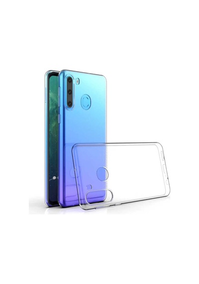 Galaxy A11 Kılıf Zore Şeffaf Ince Ve Esnek Süper Silikon Kılıf Renksiz