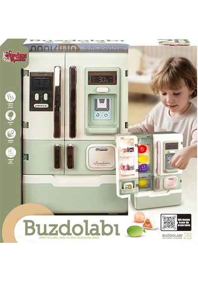 Vrd10650 Işıklı Ve Sesli Aksesuarlı Buzdolabı Diğer