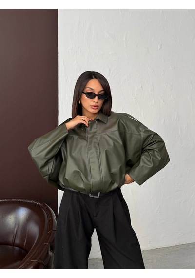 Verymoda Suni Deri Mont F2035 Haki