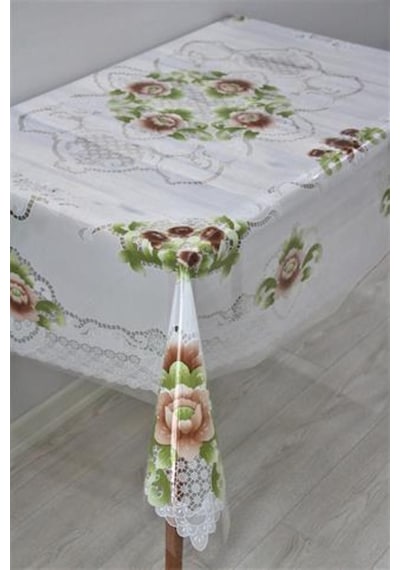 Silinebilir Şeffaf Pvc Muşamba Masa Örtüsü 120 X 155 001