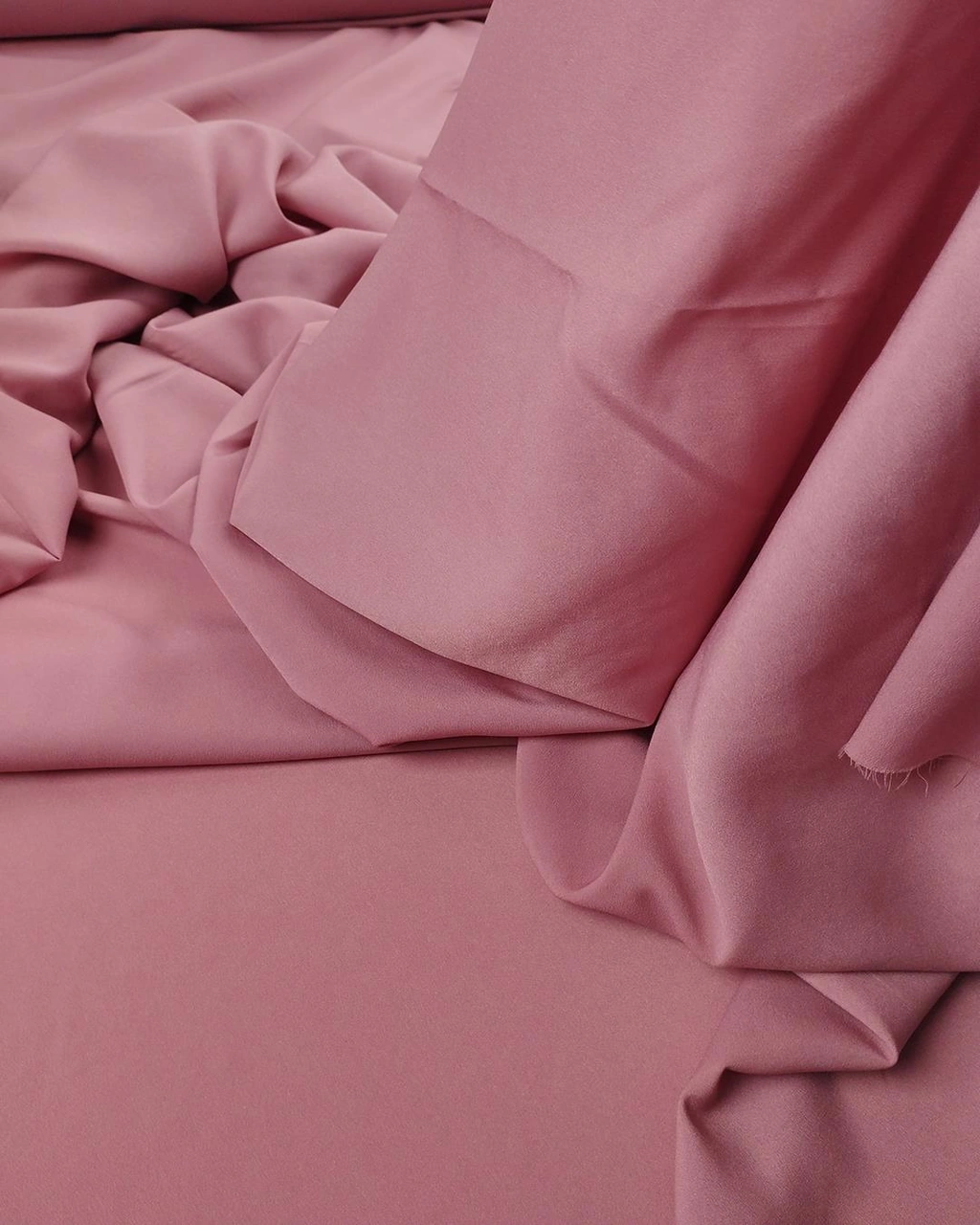Krep Şifon Küllü Pembe Renkteen: 145 Cm-3322 Renkli
