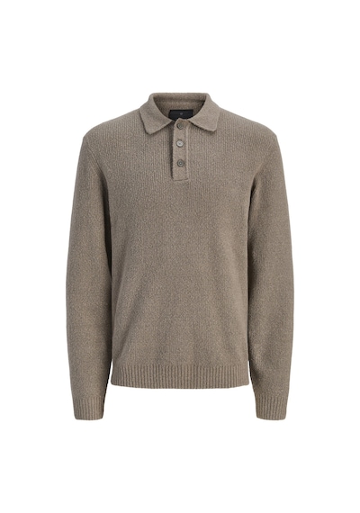 Jack & Jones Jprblawesley Knıt Polo Ls Bf Ln Yeşil