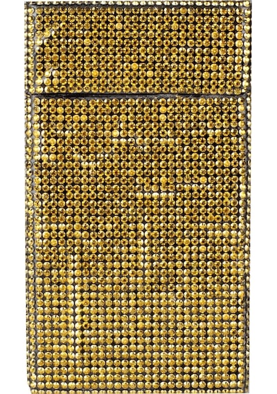Nesgıft Kadın Gold Swarovski Taşlı Ince Uzun Sigara Kutusu